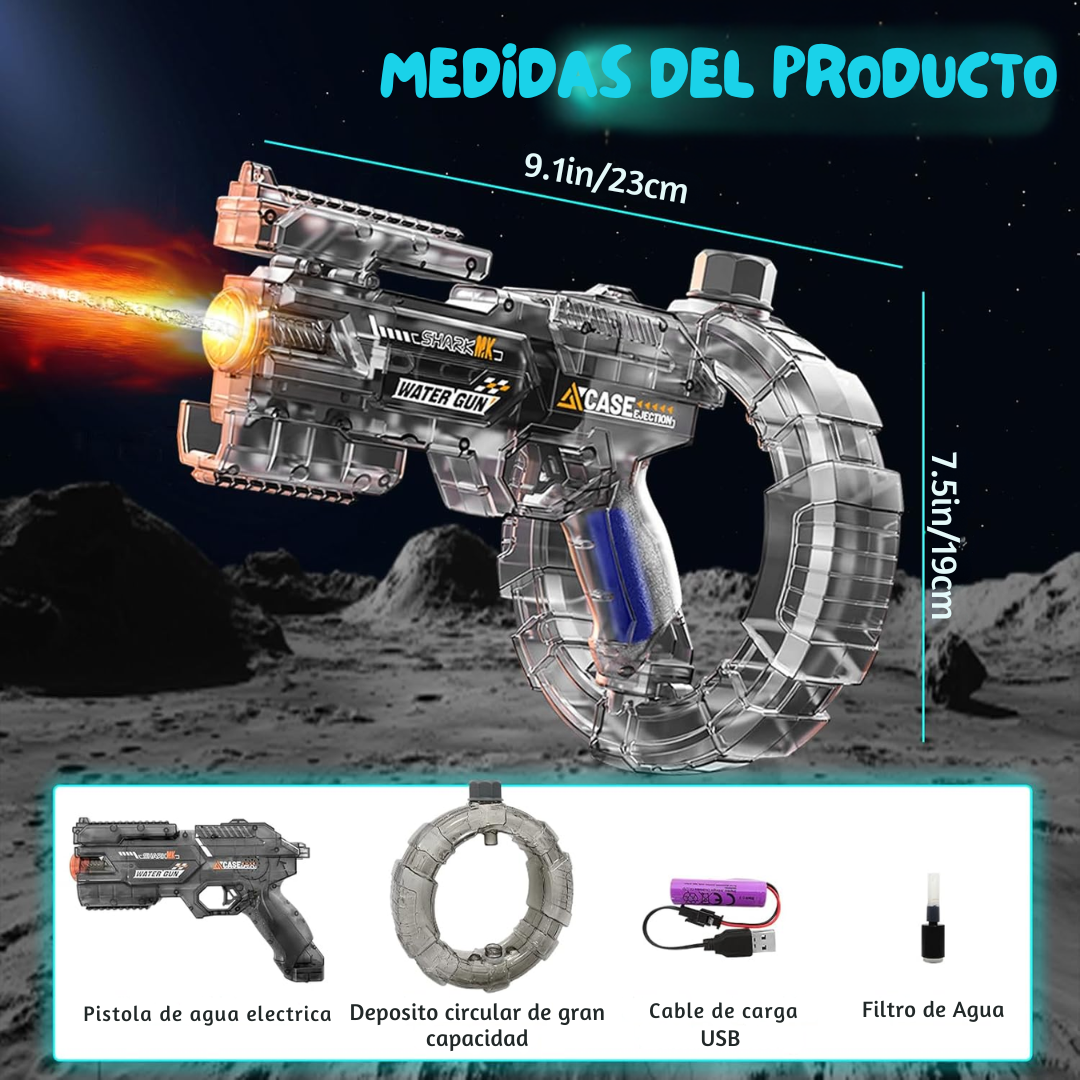 Electric LED Water Gun